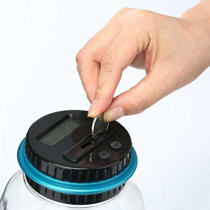 Electronic Counting Piggy Bank