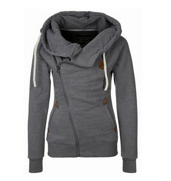 Casual Hooded Patchwork Sweatshirt with Print